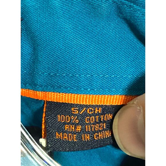 NoNo Maldonado Blue Single Needle Tailoring Button Down Pocket Shirt Mens Small - Picture 6 of 6